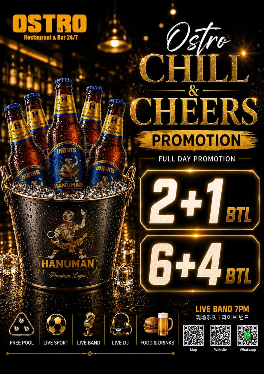 Ostro​​ Chill and Cheers